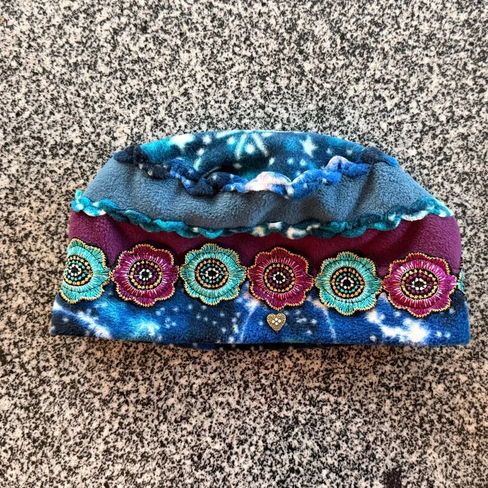 Bohemian Floral Embroidered Women's Hat - Picture 1 of 8
